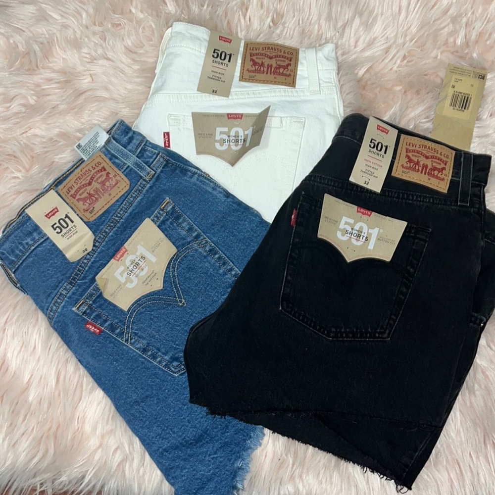 Levis New 501 Shorts